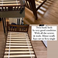 Twin Bed/Bunk Beds 