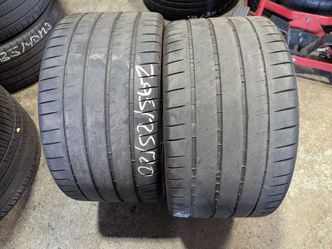 295/25ZR20 MICHELIN PILOT SPORT 4S PAIR OF TIRES