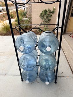 5 gallon water jug with stand