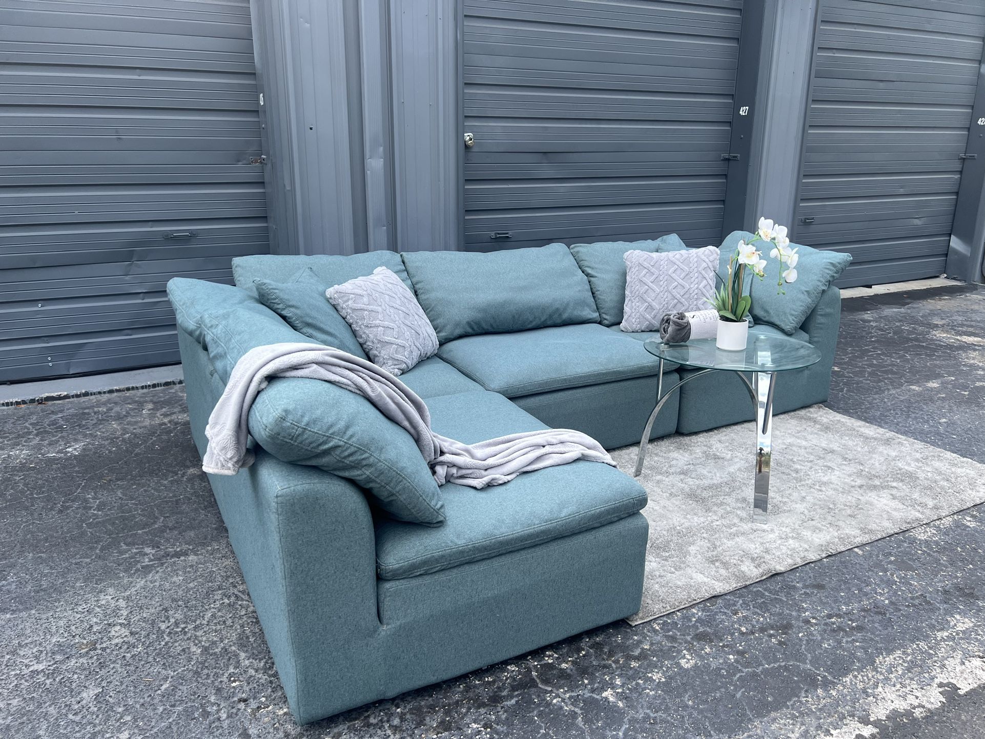 Sectional/couch/sofa/120x80, Pickup In Tampa, Delivery Available 