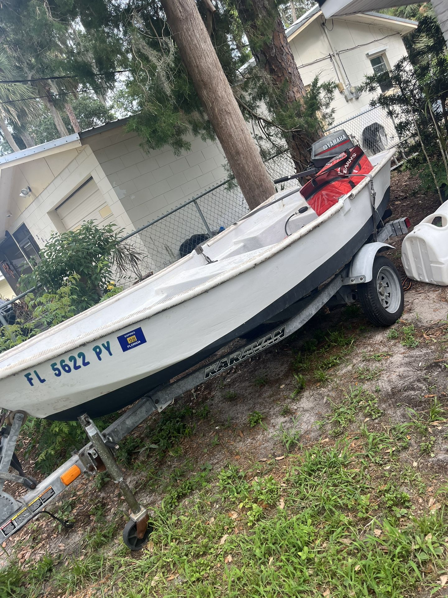 Jon Boat Yamaha 8 Hp