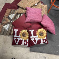 Rugs, Pillow, And Visions.