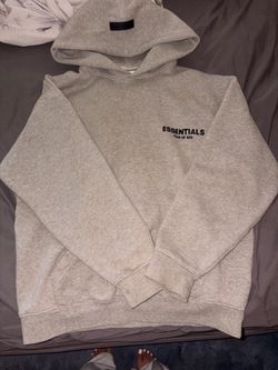 essential grey hoodie