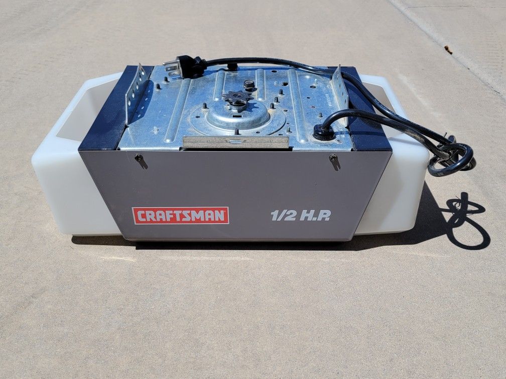 Craftsman 1/2HP, Garage Door Opener, As-is, Parts Only