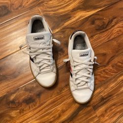 White Adidas Grand Court Size 10 