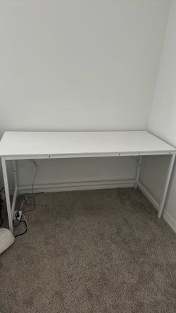 White desk