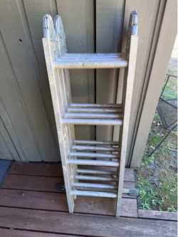 Werner Aluminum Multi-Position Folding Ladder