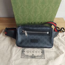 Black Gucci Canvas 