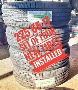 2256517 TIRE NEW FREE INSTALL BALNCE 