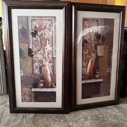 Vintage framed art