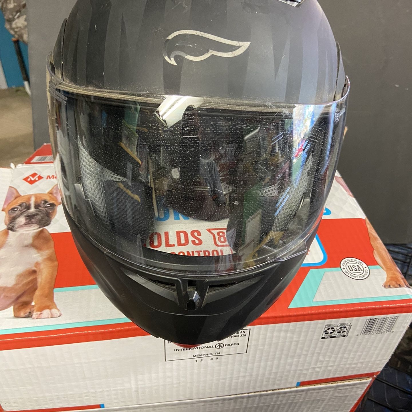 fulmer motorcycle helmets for sale Unisex 360 Forge Open Face 3/4 Helmet Modular helmet design FULMER 253 FJ2 Quake Youth