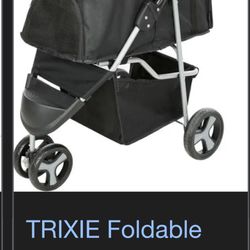 Black Pet Stroller