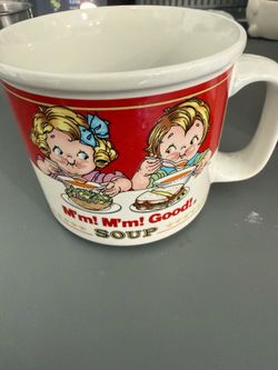 Campbell soup ceramic mug