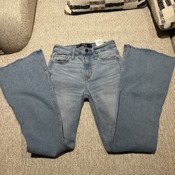Womens Hollister Boot Cut Jeans Size 24
