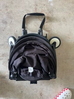 Yo-yo Black Compact Folding Baby Stroller