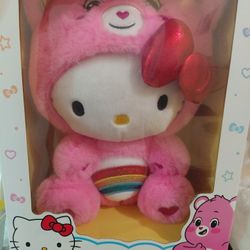 Hello Kitty And Friends X Care Bears Plush