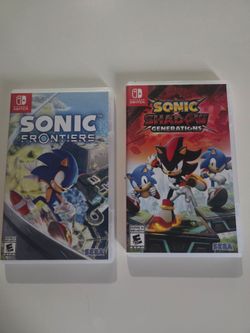 Sonic Frontiers & Sonic x Shadow Generations Nintendo Switch Bundle