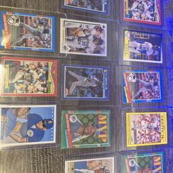 KEN GRIFFEY JR / CARDS 2.ROOKIE CARDS / 13 CARDS TOTAL