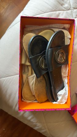 Valentino slides set of three.