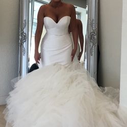 NEW ENZOSNI wedding Gown $500