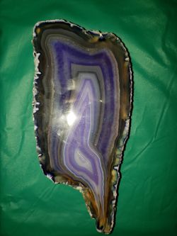 Cut Purple Agate