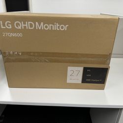 LG Monitor 27” QHD, IPS, HDR,AMD,FreeSync 