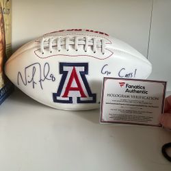 Signed Nick Foles Ball