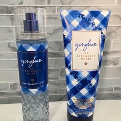 Bath and Body Works Gingham
