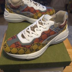 GUCCI LOW TOP Orange & Yellow 