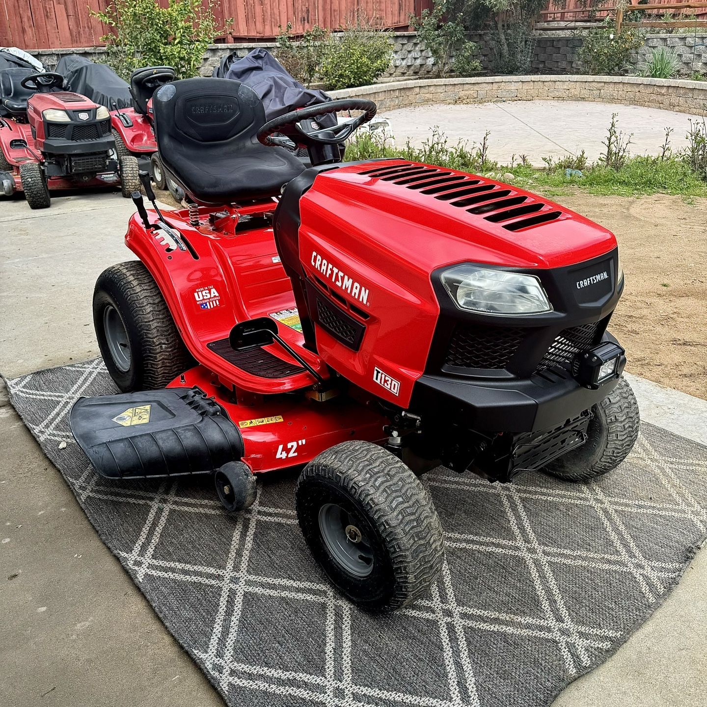 CRAFTSMAN T130 RIDING LAWN MOWER for Sale in Ramona CA OfferUp