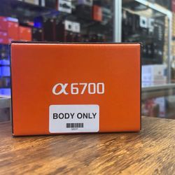 Sony A6700 Body Only 