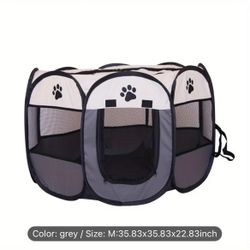 Lightweight Easy Folding Wire Framed Collapsible Travel Pet Playpen