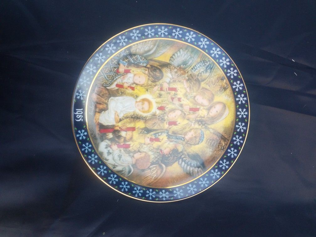 German Christmas Collector Plates