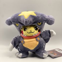 Pikachu - Garchomp Costume Pokémon Plush 10.5”