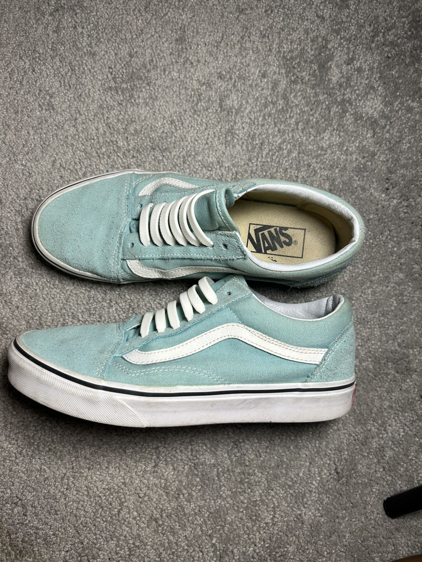 🌿 Vans Old Skool – Mint Green (Size US 6.5 Men / 8 Women)