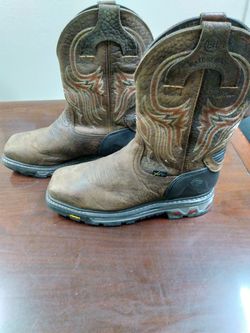 Justin Men's Driscoll Waterproof Steel Toe Work Boots