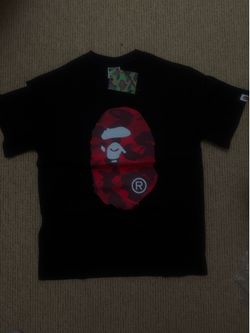 Black & Red Bape Tee