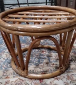 Bentwood Designer Ottoman From 1980 