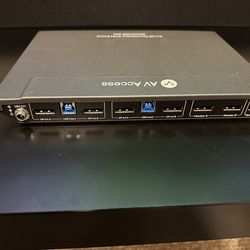 2x1 Display port Monitor KVM Switch