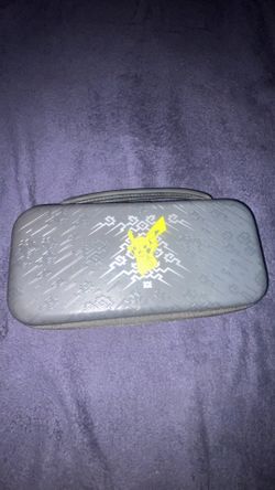 Nintendo switch pikachu bag