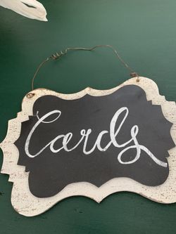 Wedding sign