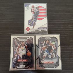 Anthony Edwards Timberwolves NBA basketball cards (rookie)
