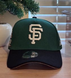 San Francisco Giants New Era 9Forty Green Cap - 2007 MLB All-Star Game Patch - Collector Edition Adjustable Hat