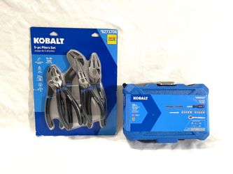 Brand new  is a package KoBalt  mechanics, hand tools