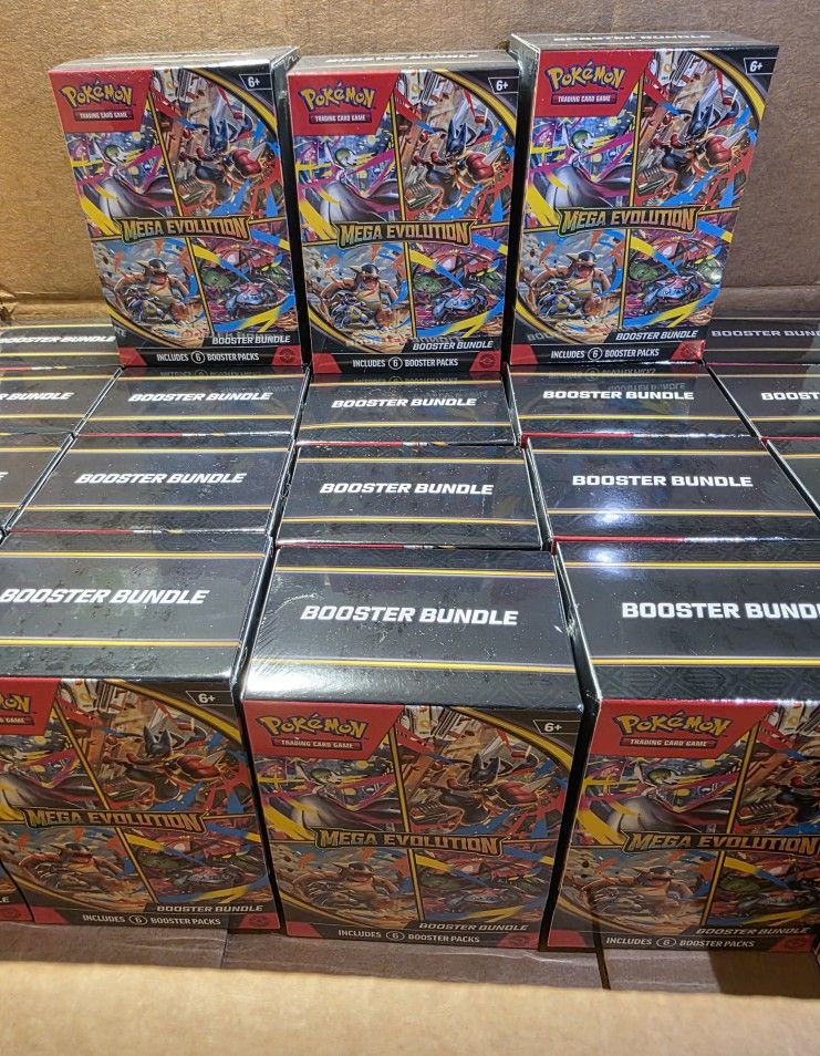 Mega Evolution Booster Bundles
