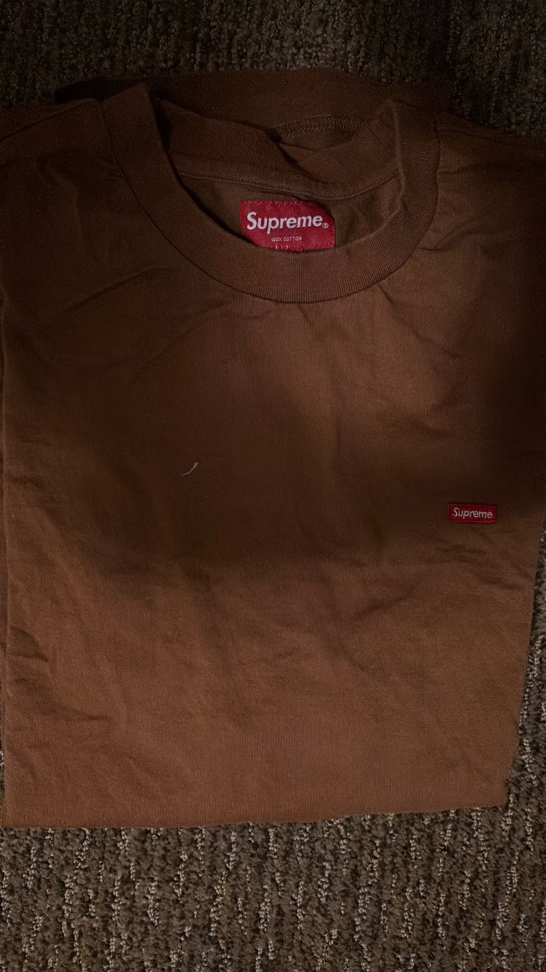 Supreme Khaki Long Sleeve