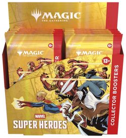 Magic The Gathering - Marvel Super Heroes Collector Booster Box.
