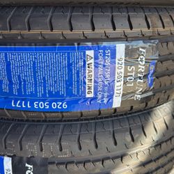 ST 205/75/15 Trailer Tires 8ply 