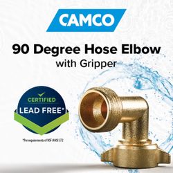 Camco RV Water 90-Degree Hose Elbow (4-pack)