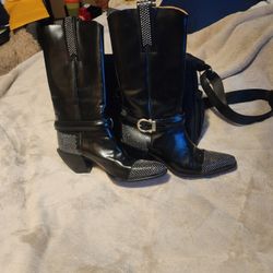 Donald  J. Pliner Cowboy Boots Size 9